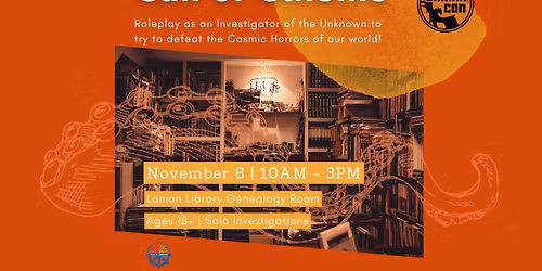 Call Of Cthulhu Laman Con 2025