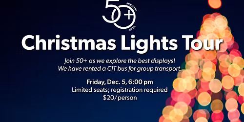 50+ Christmas Lights Tour