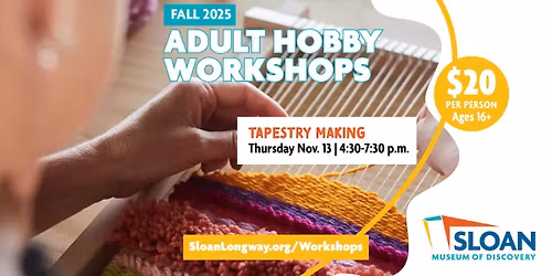 Tapestry Workshop | Ages 16+