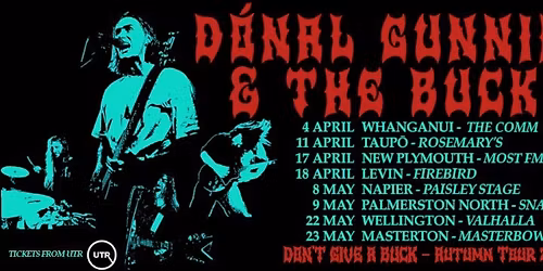 D\u00f3nal Gunning & The Bucks - Autumn Tour - Wellington 