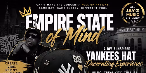 Blueprint & Brims: A Jay-Z Inspired Hat Decorating Event