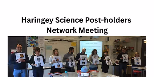 Secondary Science Post-holders network @APS - Autumn Term