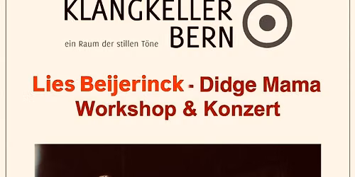 Workshop & Concert @ Klangkeller