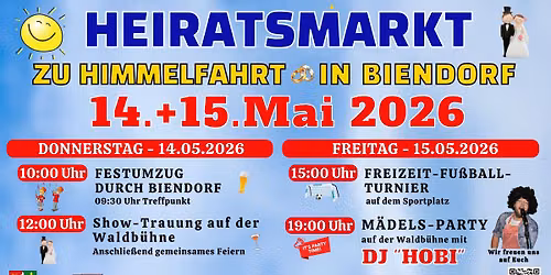Heiratsmarkt 2026 Biendorf 