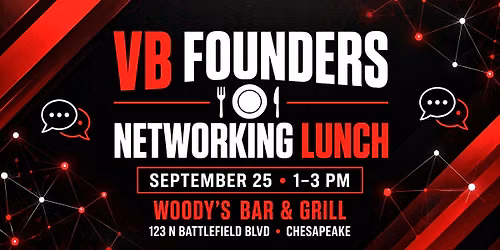 Networking Lunch at Woody's Bar & Grill in Chesapeake