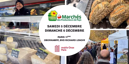 MARCH\u00c9 DES PRODUCTEURS DE PAYS - PARIS 11\u00c8ME