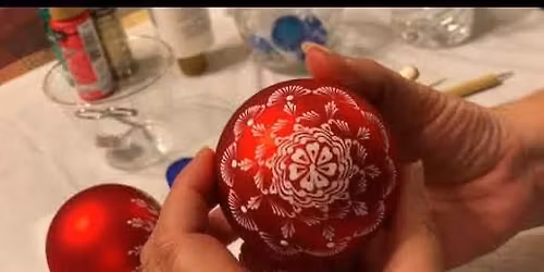 DIY Holiday Mandala Ornament