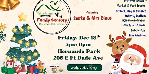 Family Sensory Christmas Celebration
