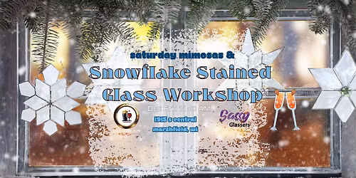 Mimosas & Stained Glass Snowflakes