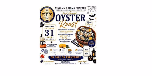 Annual Oyster Roast Fundraiser