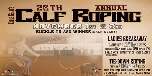 20th Annual Calf Roping
