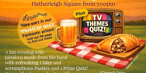 HSB Cider and Pasty TV Quiz evening! 