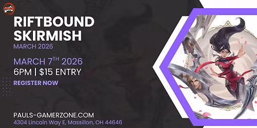 PGZ - RIftbound Skirmish: March 2026