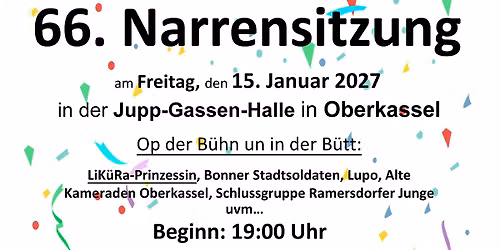 66. Narrensitzung