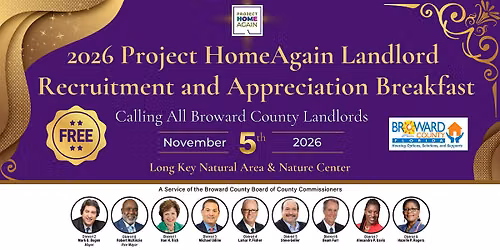 2026 Project HomeAgain Landlord Recruitment and Appreciation Breakfast