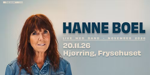 Hanne Boel - Live med Band