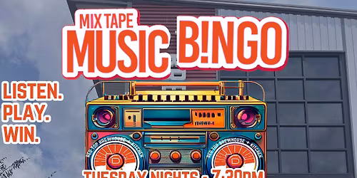 Mix Tape Music Bingo