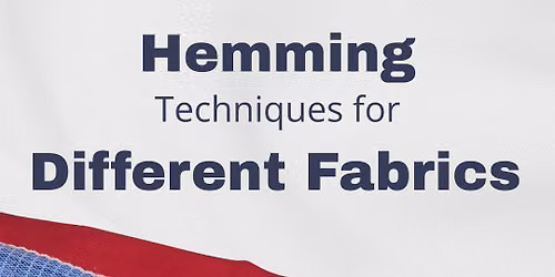 Pant Hem Alterations Workshop