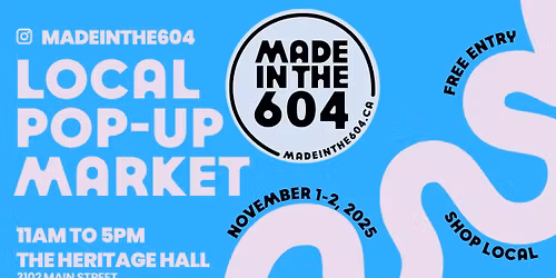 Local Pop-Up Market - hosted by Madeinthe604