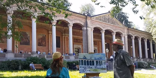Antik-, Kunst- & Kunsthandwerksmarkt in der Wandelgang der Trinkhalle Baden-Baden