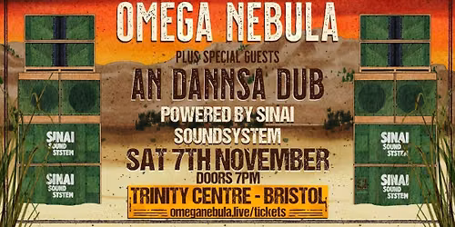 OMEGA NEBULA Live @ Trinity Centre, Bristol 07\/11\/26