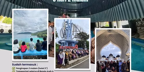 Open Trip Banda Aceh - Sabang 3H2M