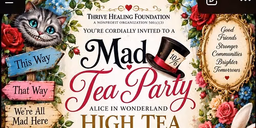 High Tea \u201cMad Tea Party\u201d 
