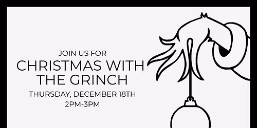 MJREC: 2nd Annual Christmas with The Grinch