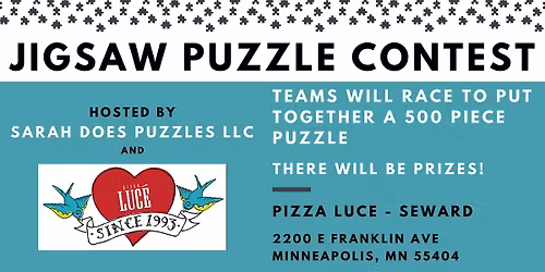 MOTHER'S DAY Team Jigsaw Puzzle Contest at Pizza Luce Seward - May 2026