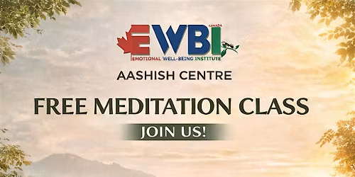 FREE MEDITATION CLASS- JOIN US! ! !