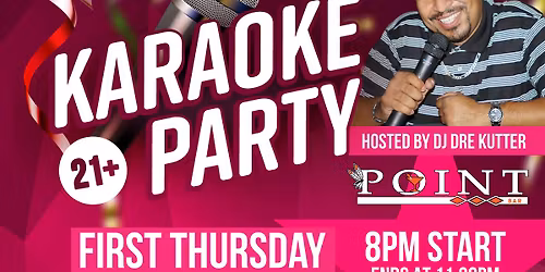 Karaoke Night at Point Bar with DJ Kutter