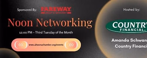Noon Networking Hosted By Country Financial