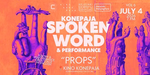 Konepaja Spoken Word #6: PROPS