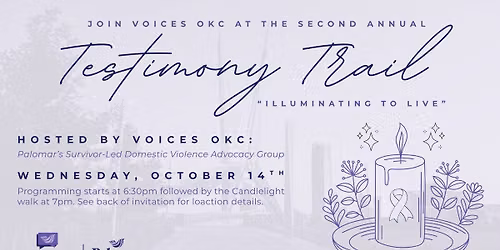 Testimony Trail: Hosted by VOICES OKC