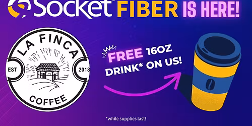 Free Coffee - Socket Is Here!\u26a1