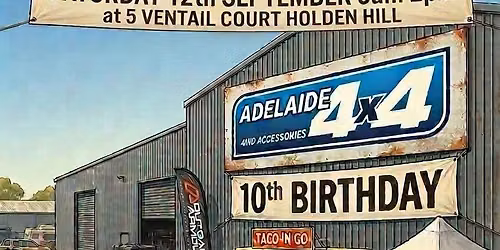 Adelaide4x4 10th year celebration