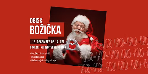 Obisk Bo\u017ei\u010dka in zabava s \u010cuki