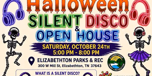 Youth Coalition Halloween Silent Disco & Open House