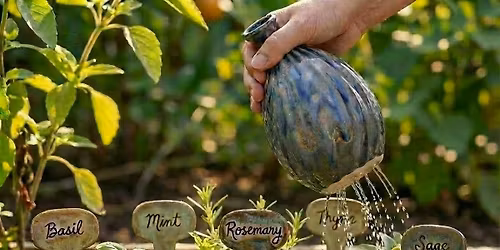Garden Glazing Workshop: Ceramic Plant Stakes & Watering Bell