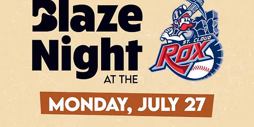 Blaze Night at the Rox