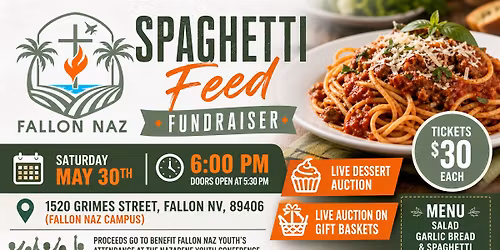 Spaghetti Feed Fundraiser