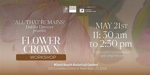 All That Remains: Flower Crown Workshop