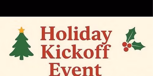 Holiday kickoff event