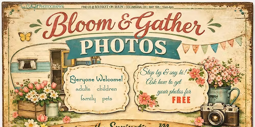 BLOOM & GATHER Photos \ud83d\udcf8 Spring Market on Main in Columbiana