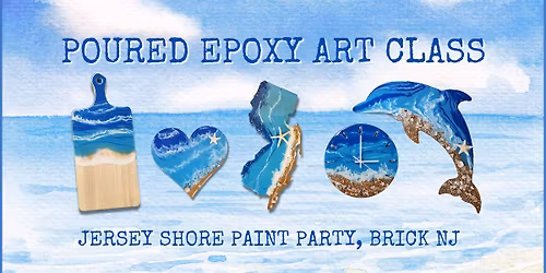 Poured Epoxy Projects - Choose Shape, Style & Colors