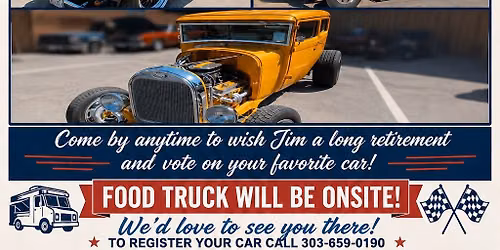 Jim Hoods Retirement Celebration and Car Show