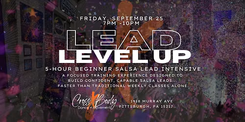 Lead Level-Up: Beginner\/Newcomer Intensive