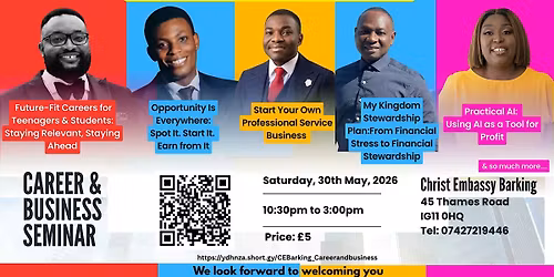 Career & Business Seminar - A Manifestation of Christ's Economy