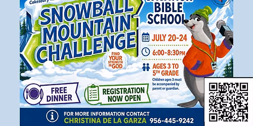 Snowball Mountain Challenge VBS 2026