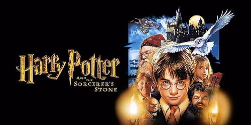 HARRY POTTER AND THE SORCERER'S STONE on the BIG SCREEN!